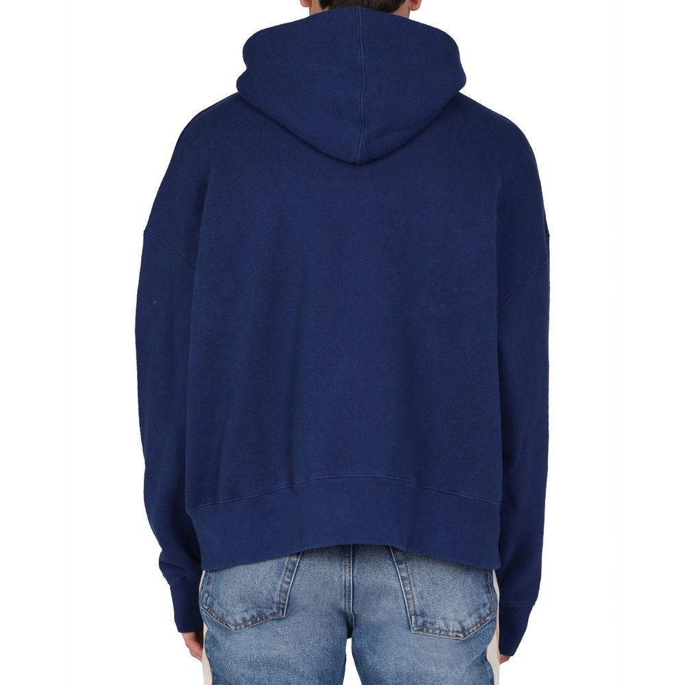 Blue Cotton Sweatshirt