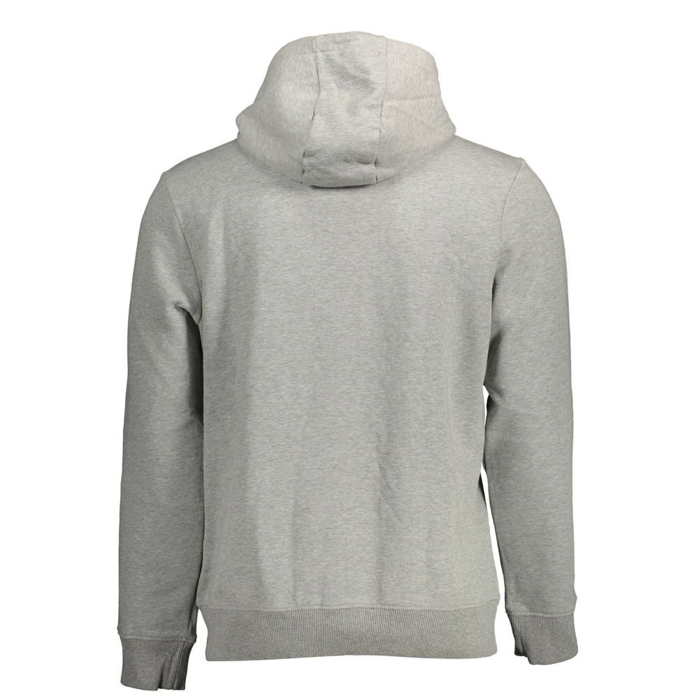 Gray Cotton Hoodie