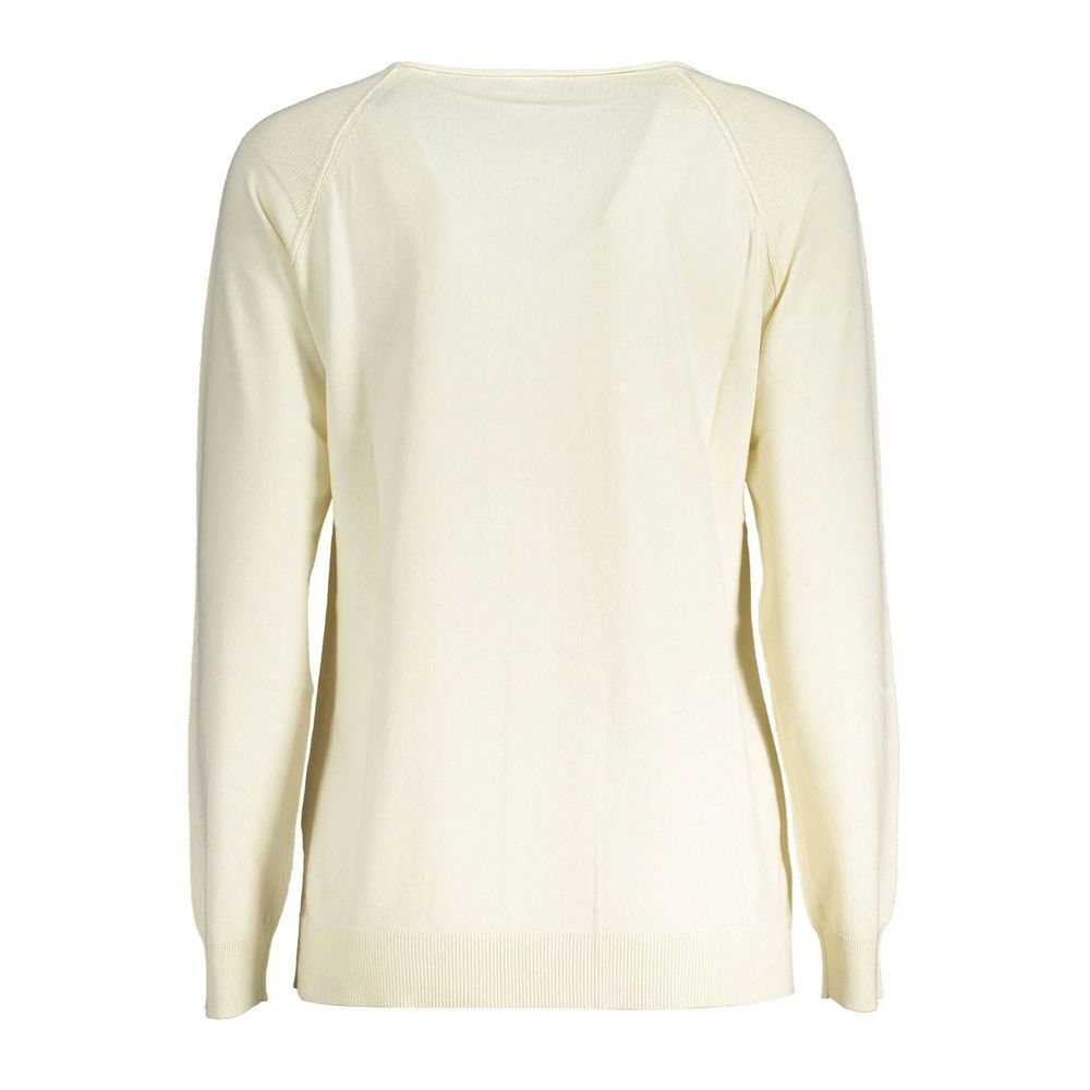 White Cotton Sweatshirt