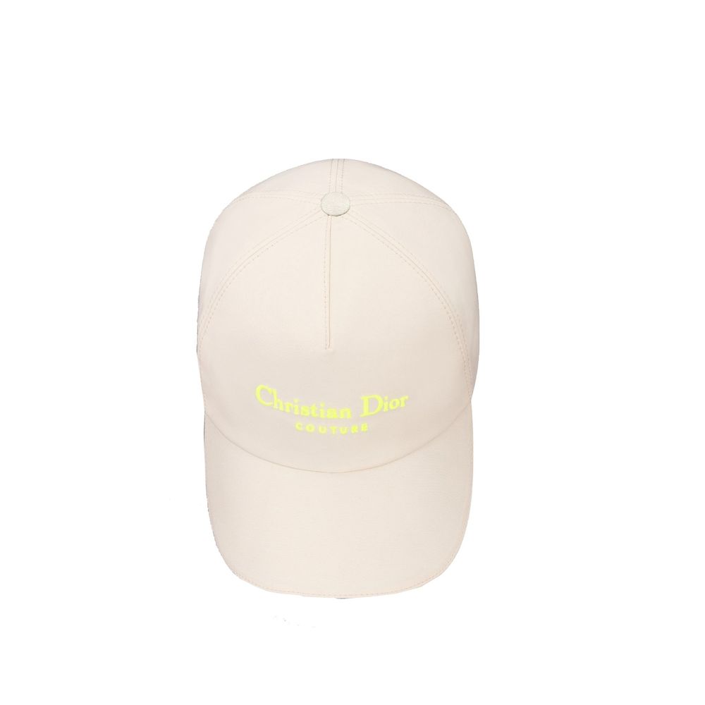 Beige Cotton Cap (Baseball Hat)
