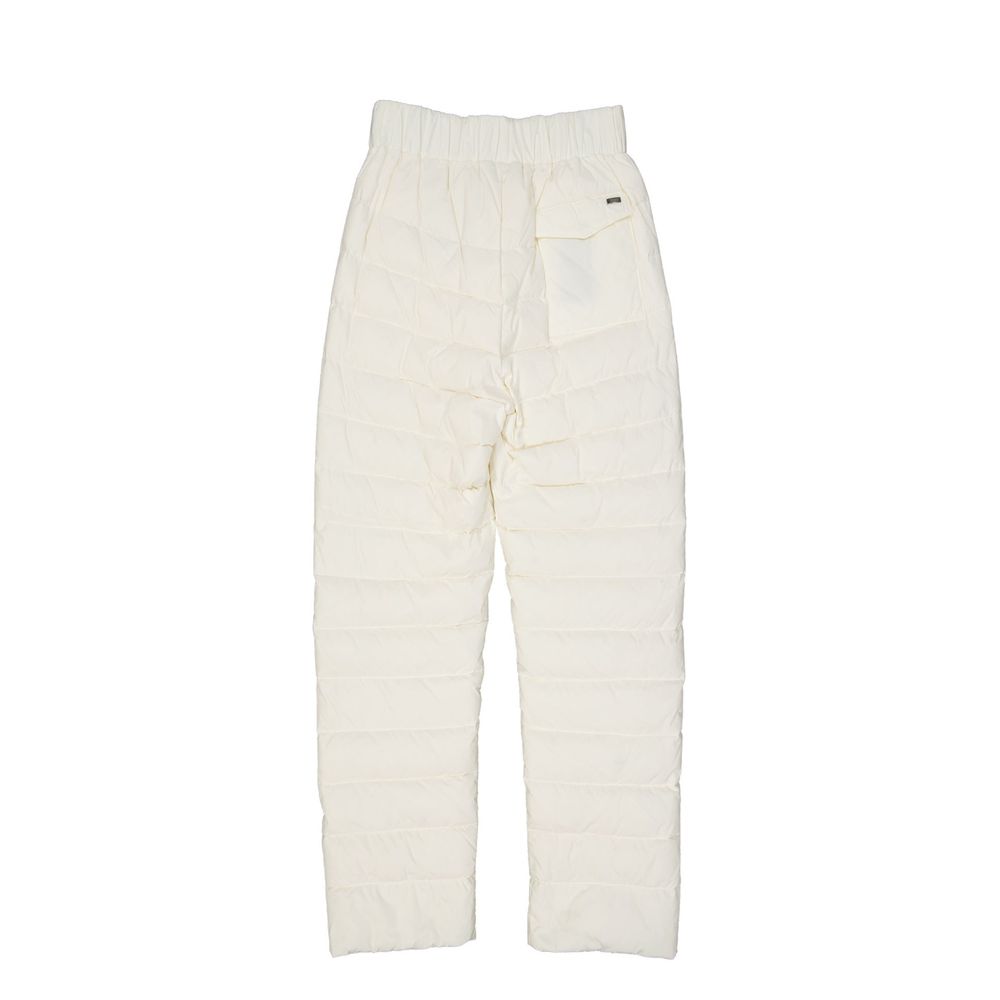 White Polyamide Pants