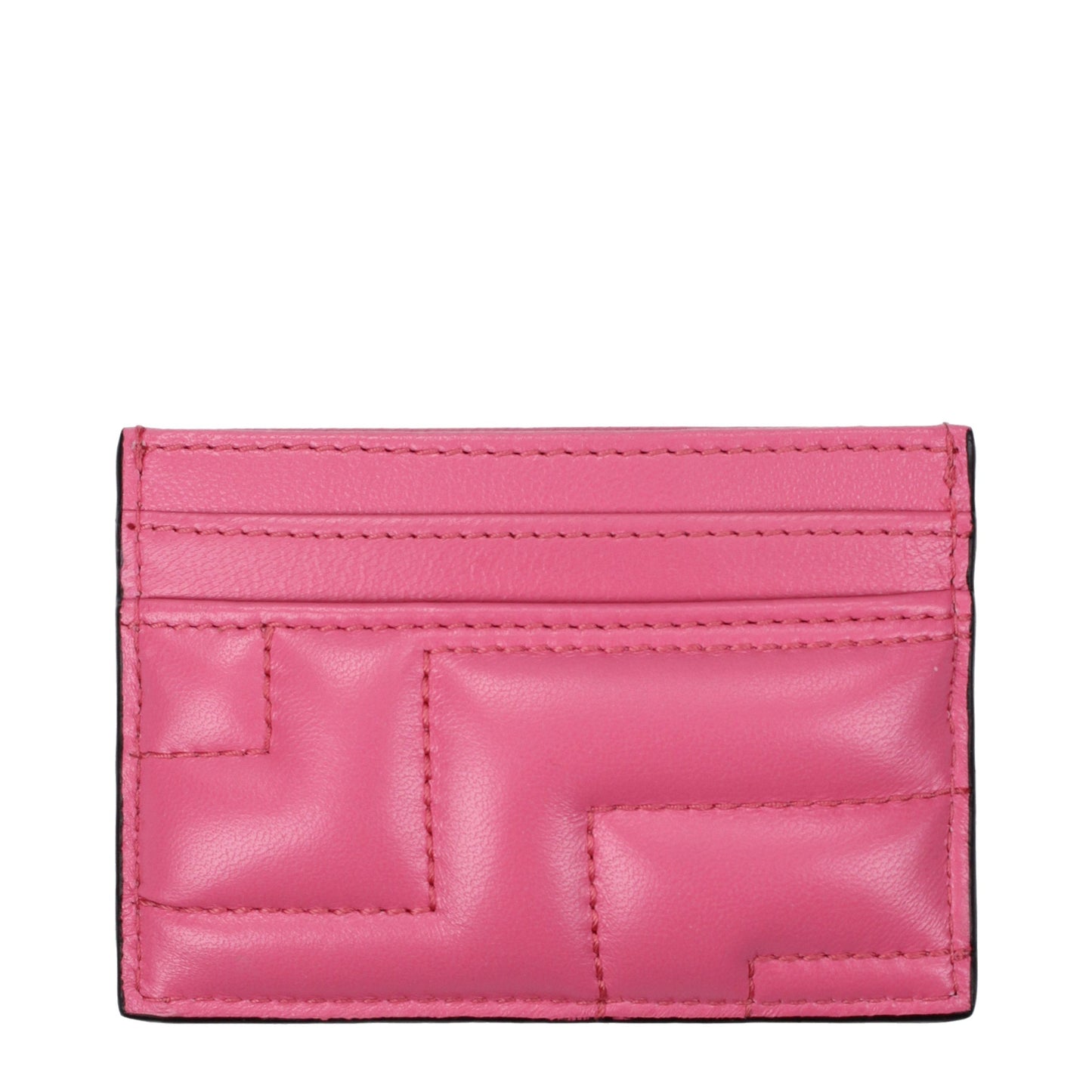 Pink Leather Cardholder