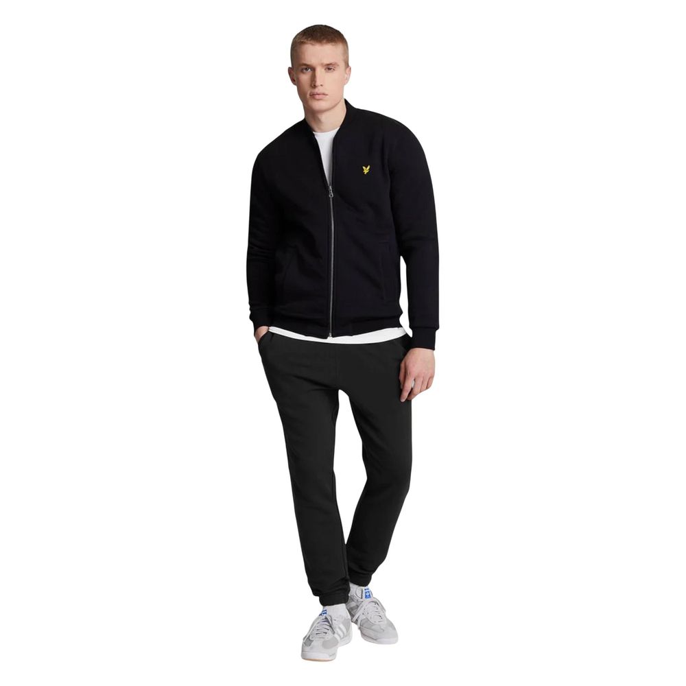 Black Cotton Joggers (Workout Pants)