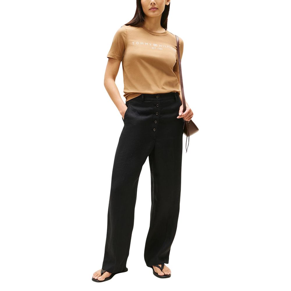 Brown Recycled Cotton T-Shirt