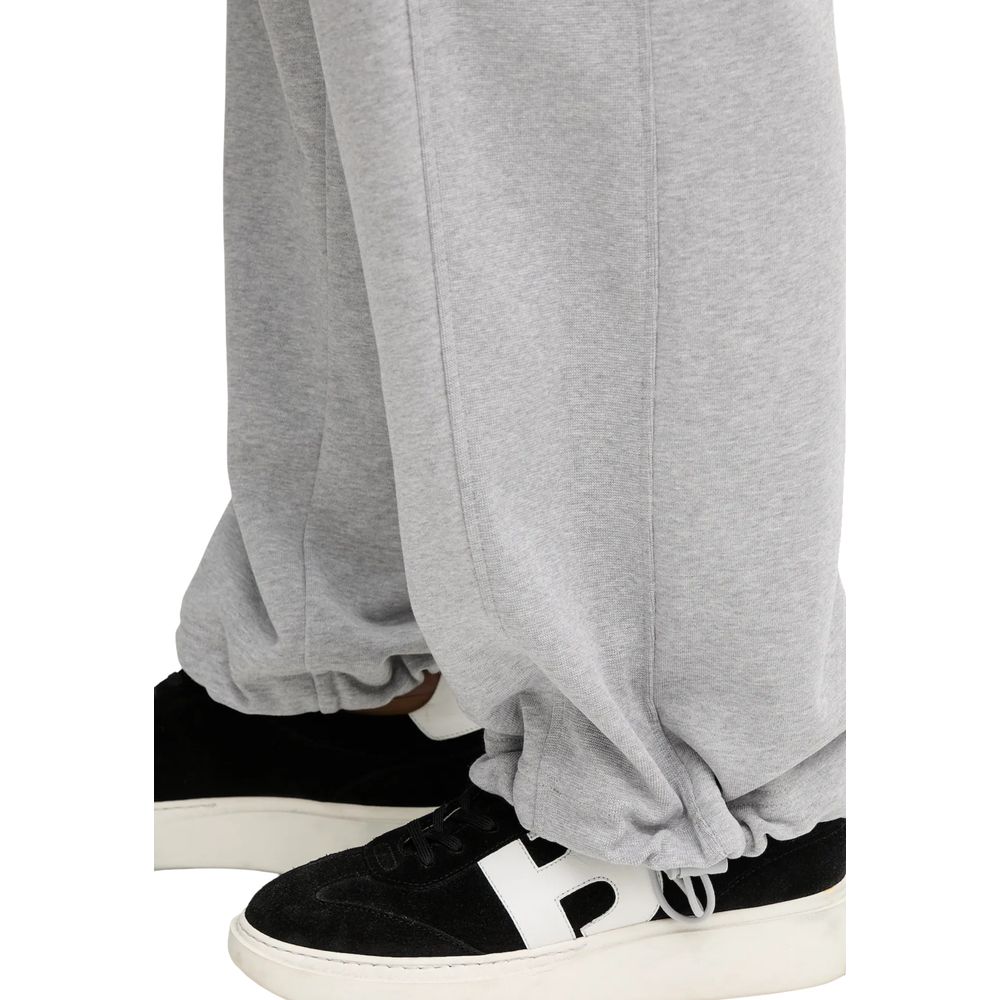 Gray Cotton Joggers (Workout Pants)