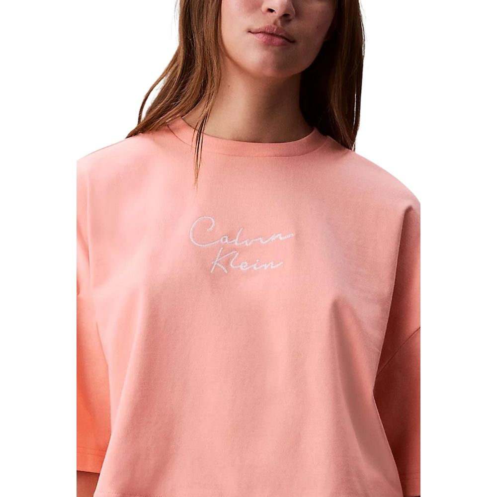 Orange Cotton T-Shirt
