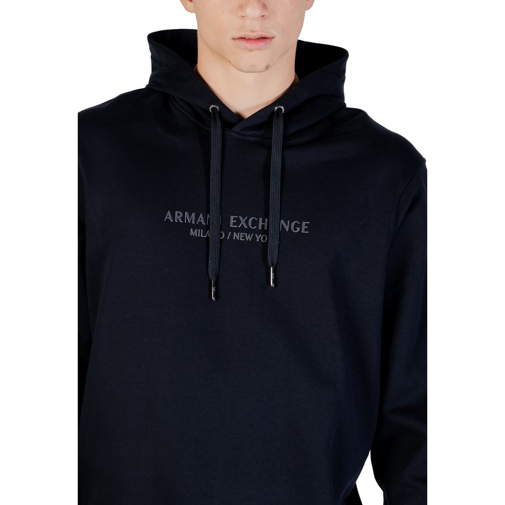 Blue Cotton Hoodie