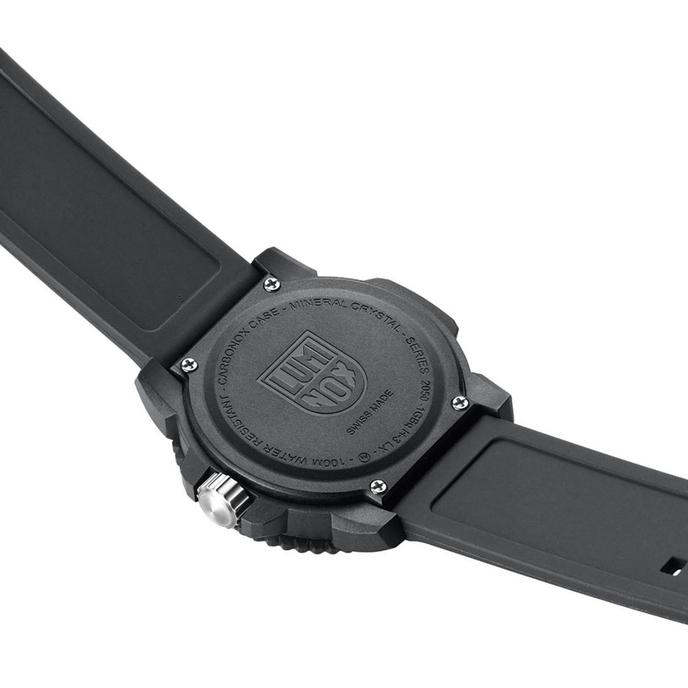 Black Resin Sport Watch