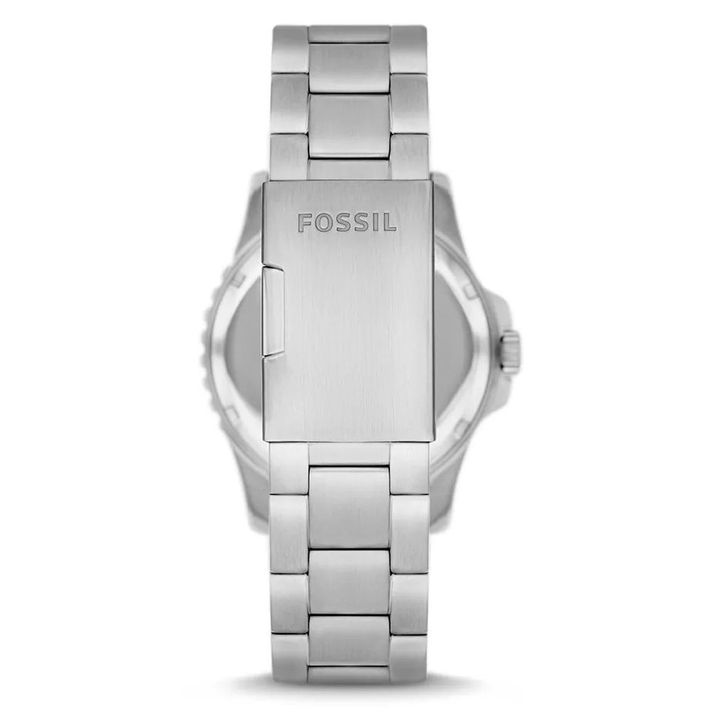 Gray Stainless Steel Dress Watch