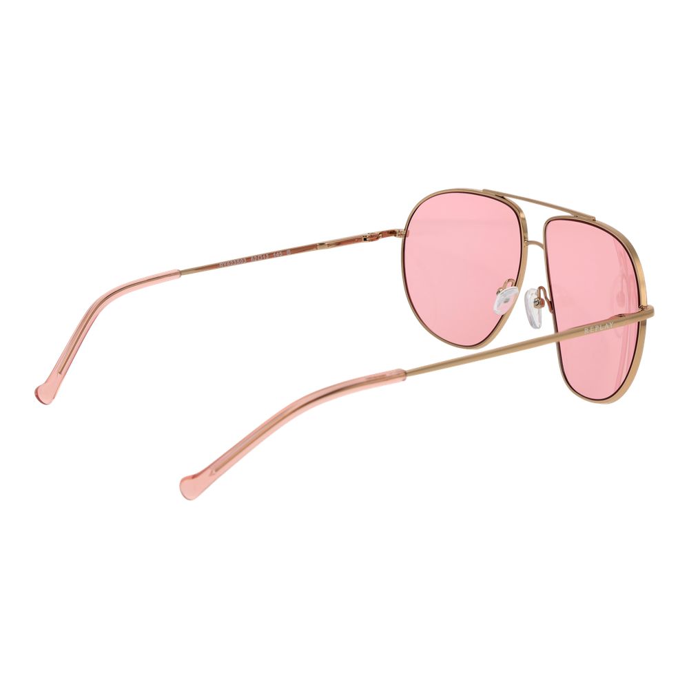 Gold Metal Sunglasses