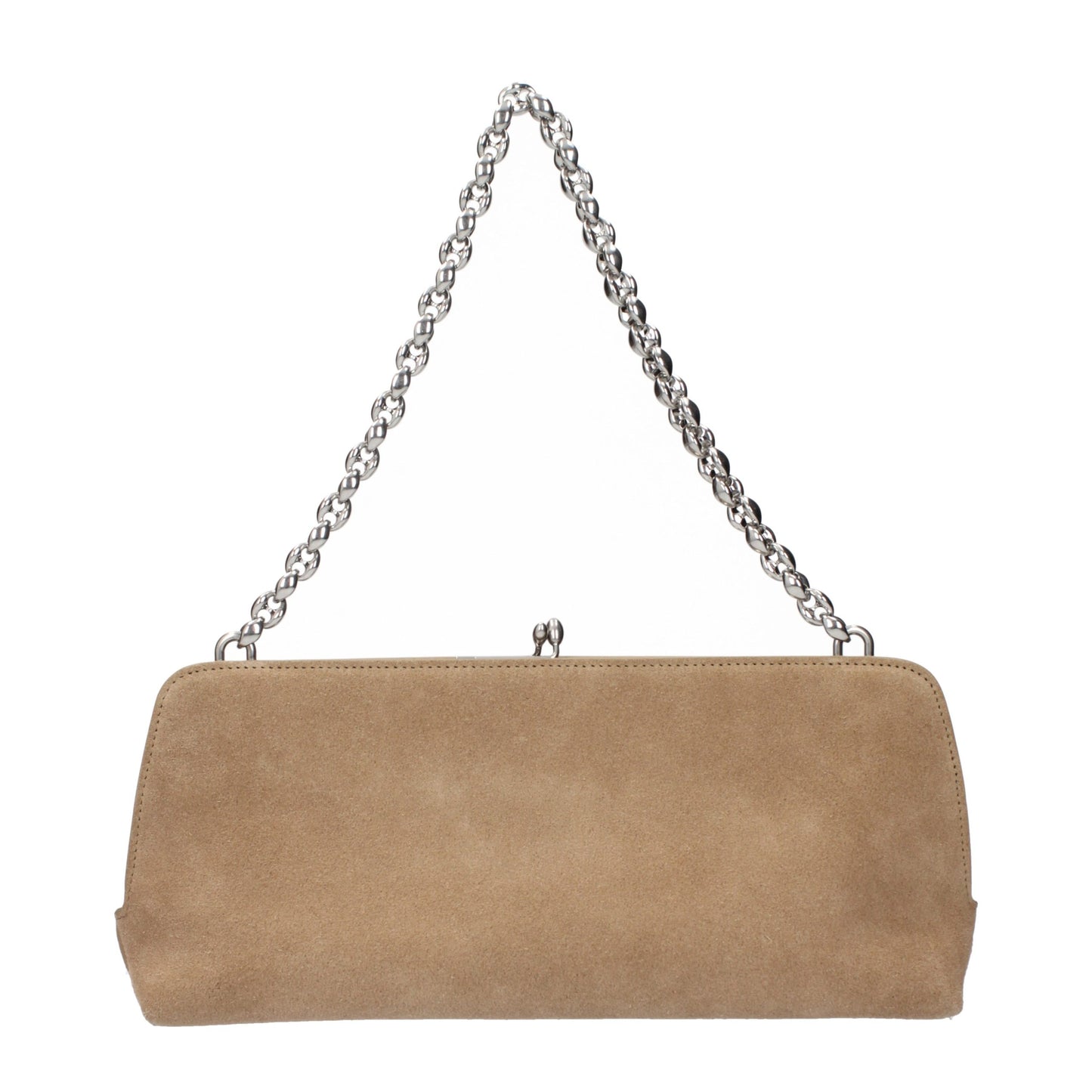 Beige Leather Handbag