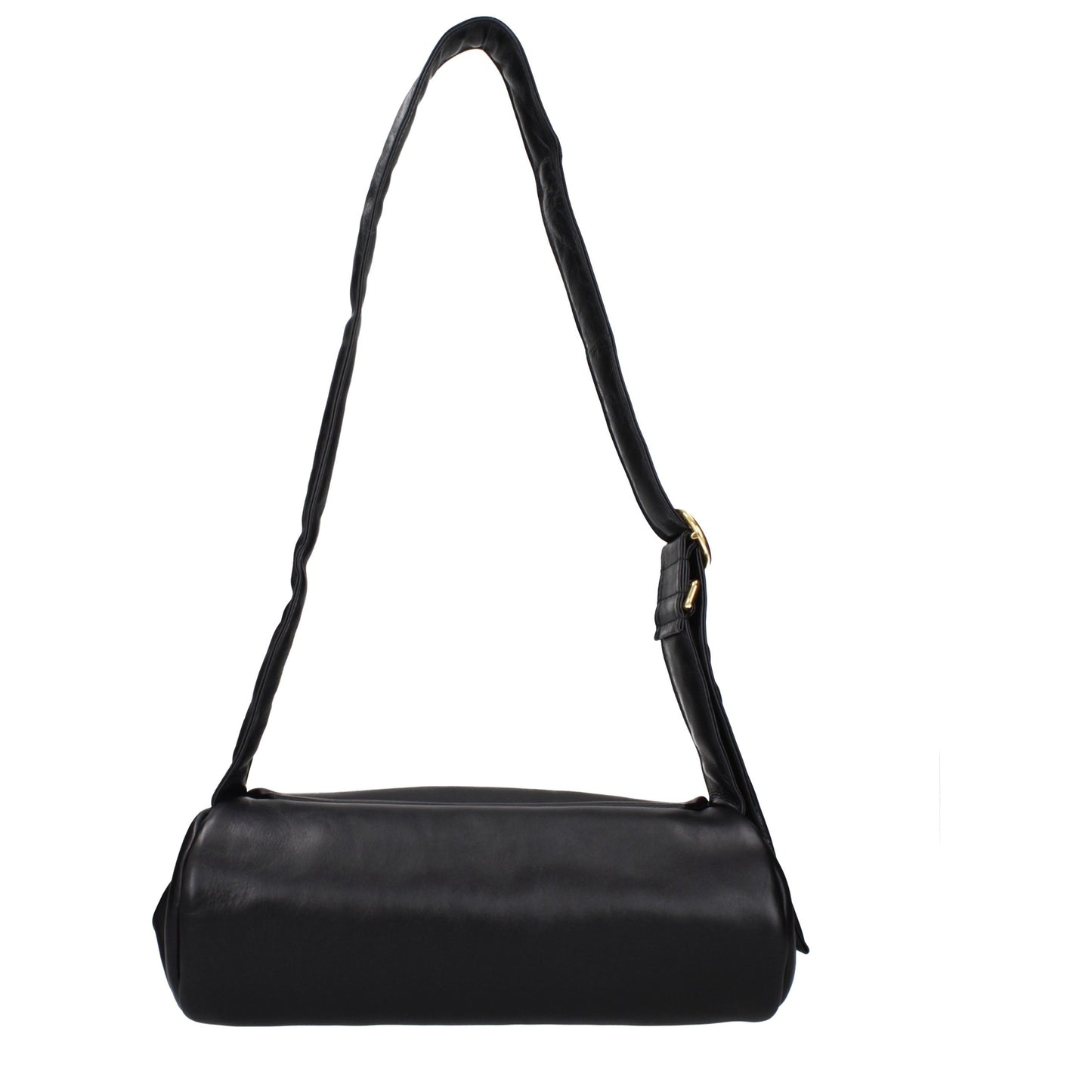 Black Leather Crossbody Bag