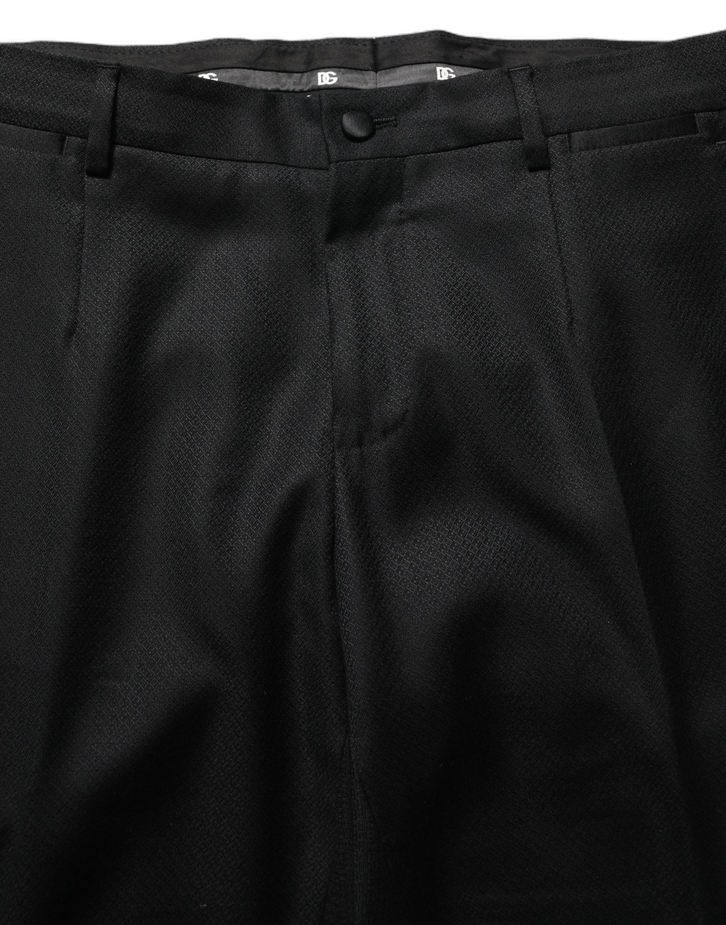 Black Wool Slim Fit Formal 2 Piece Men Suit