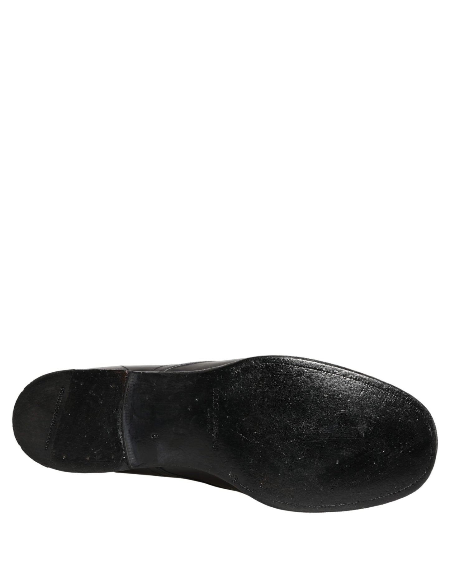 Black Leather Derby Dress Men Formal Shoes