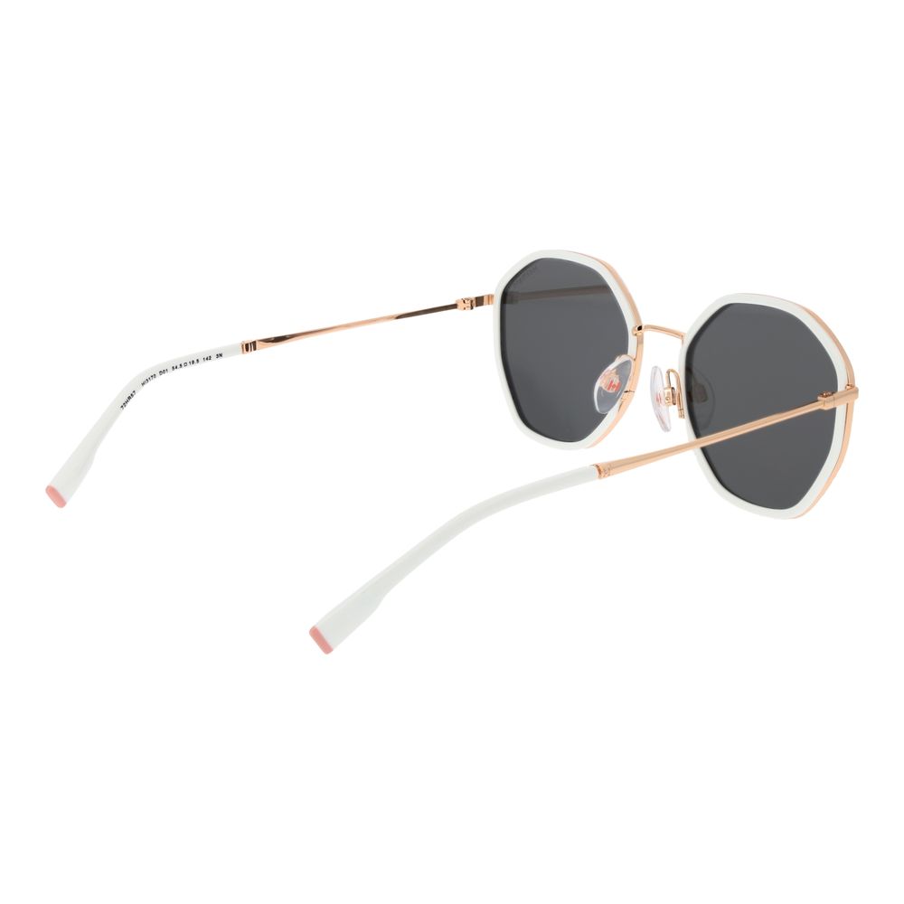 White Metal Sunglasses