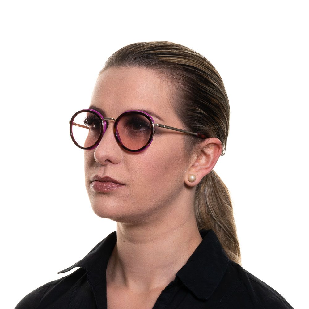 Brown Metal & Plastic Sunglasses