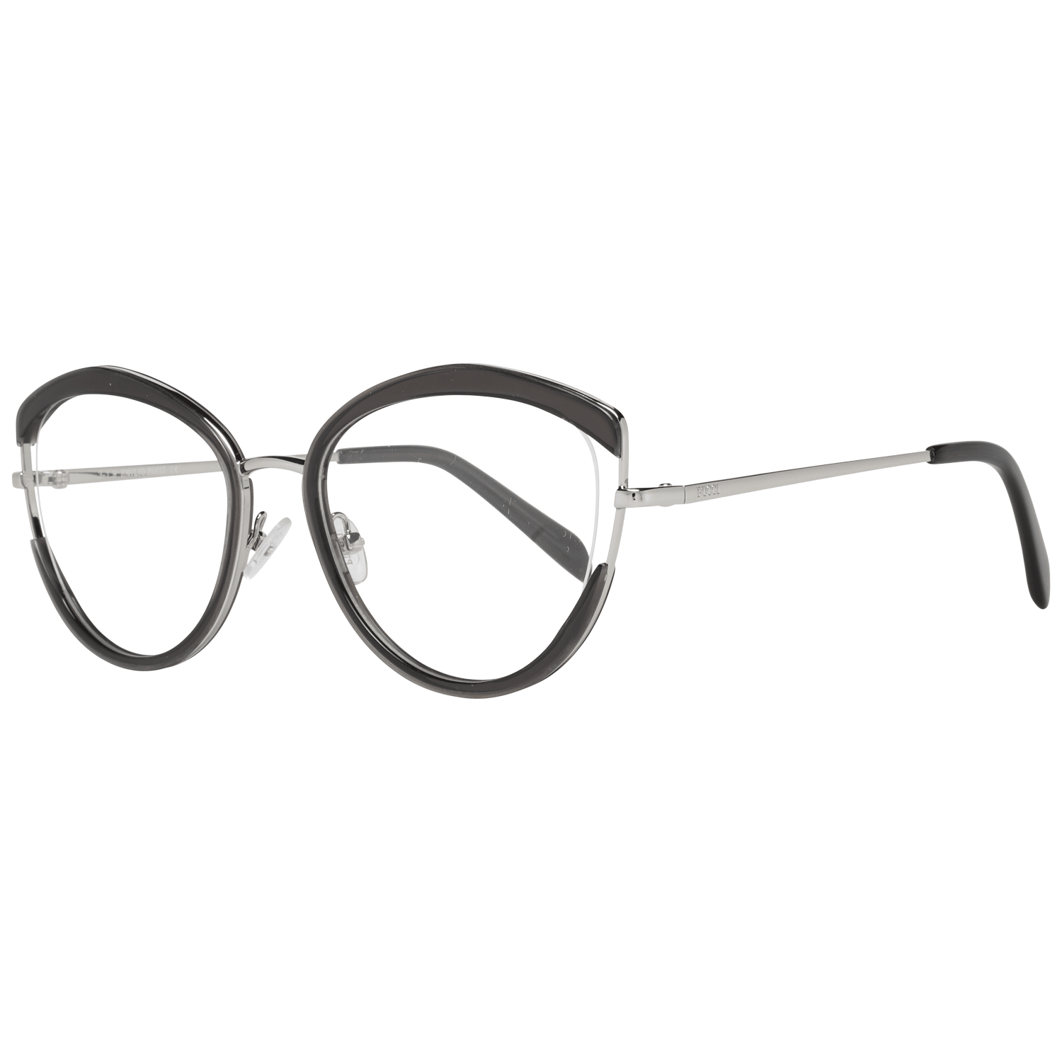 Black Metal & Plastic Glasses (Frames)