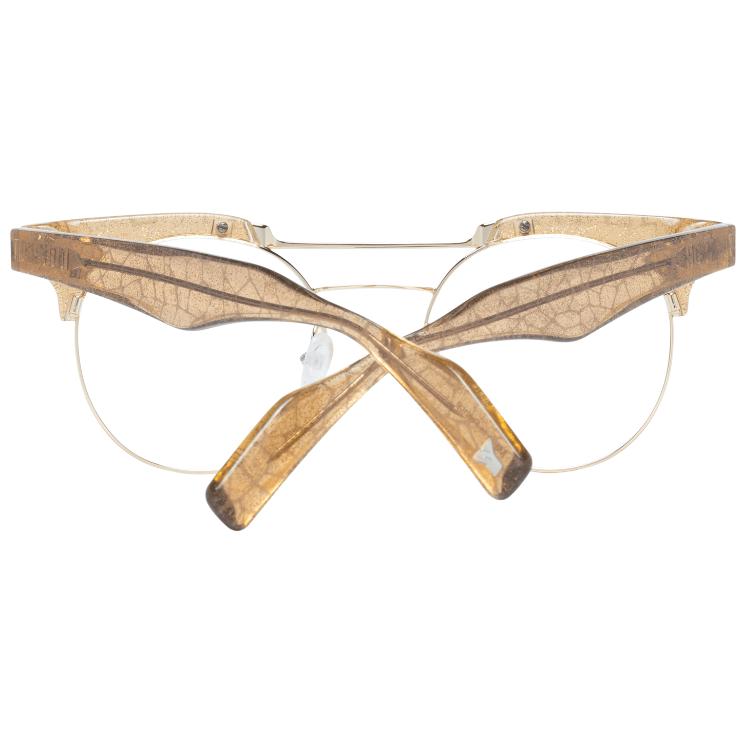 Gold Metal & Plastic Glasses (Frames)