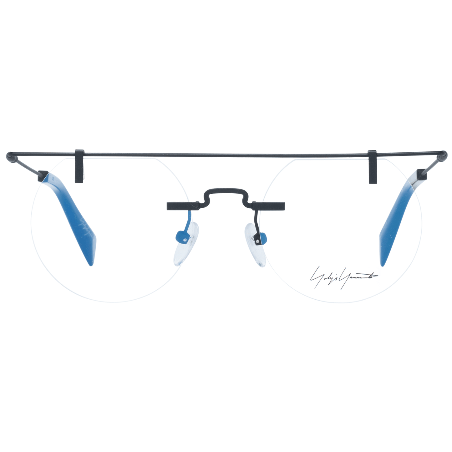 Black Metal Glasses (Frames)