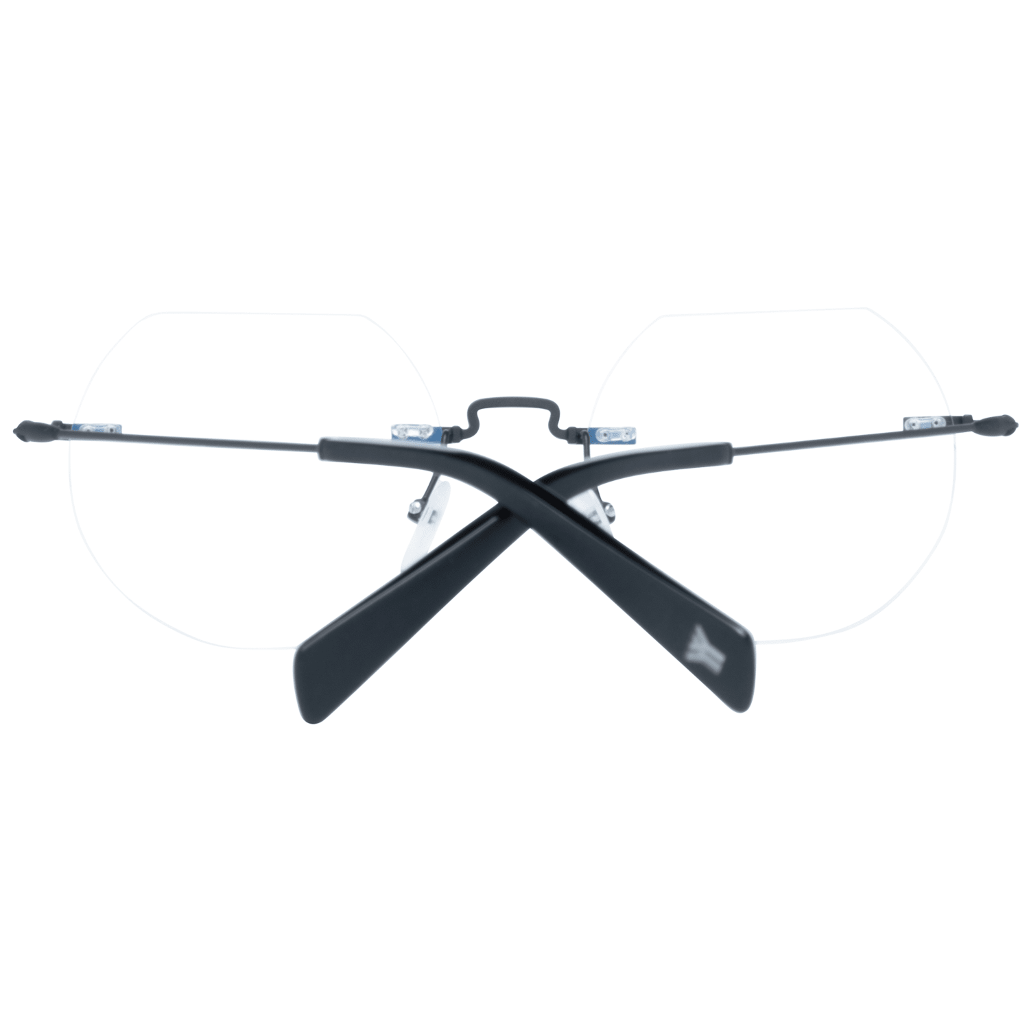 Black Metal Glasses (Frames)