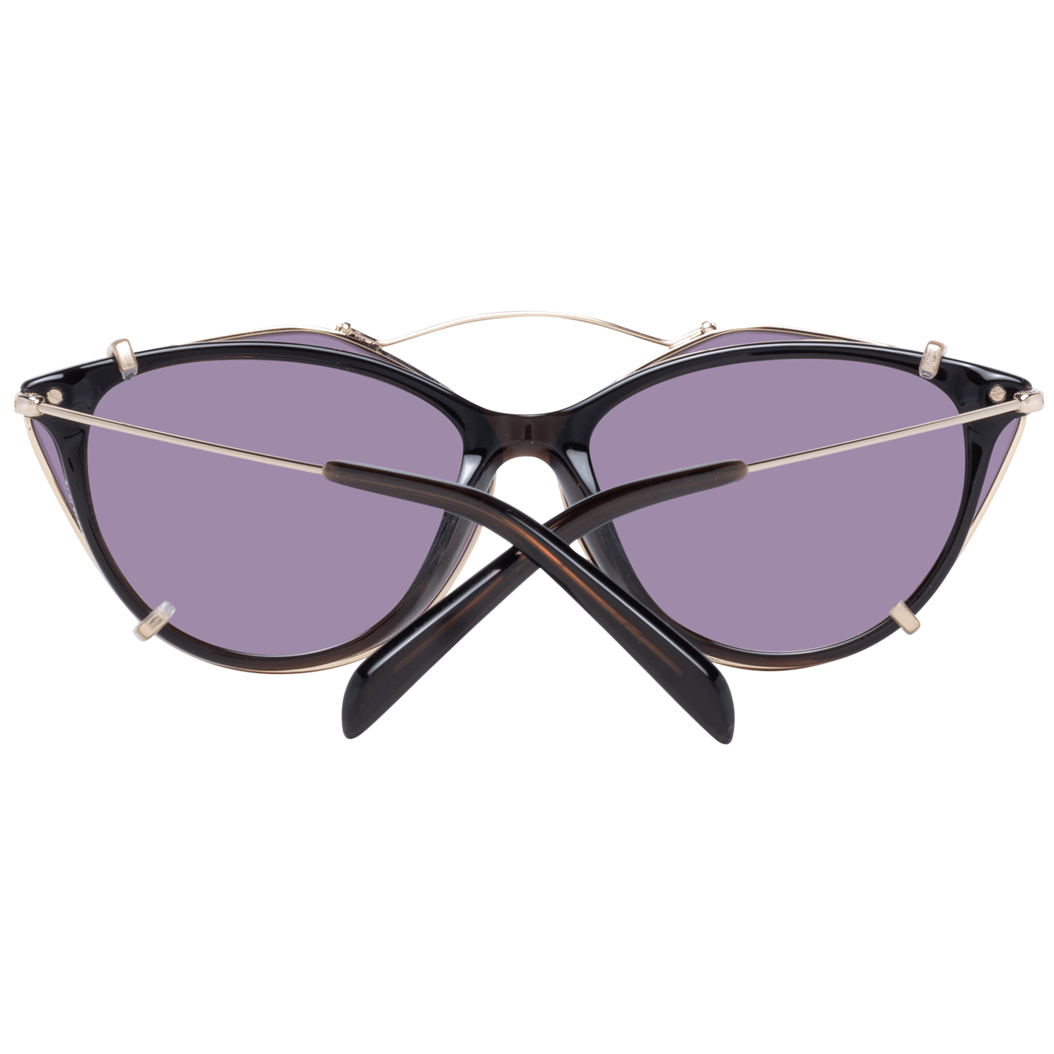 Brown Metal & Plastic Glasses (Frames)