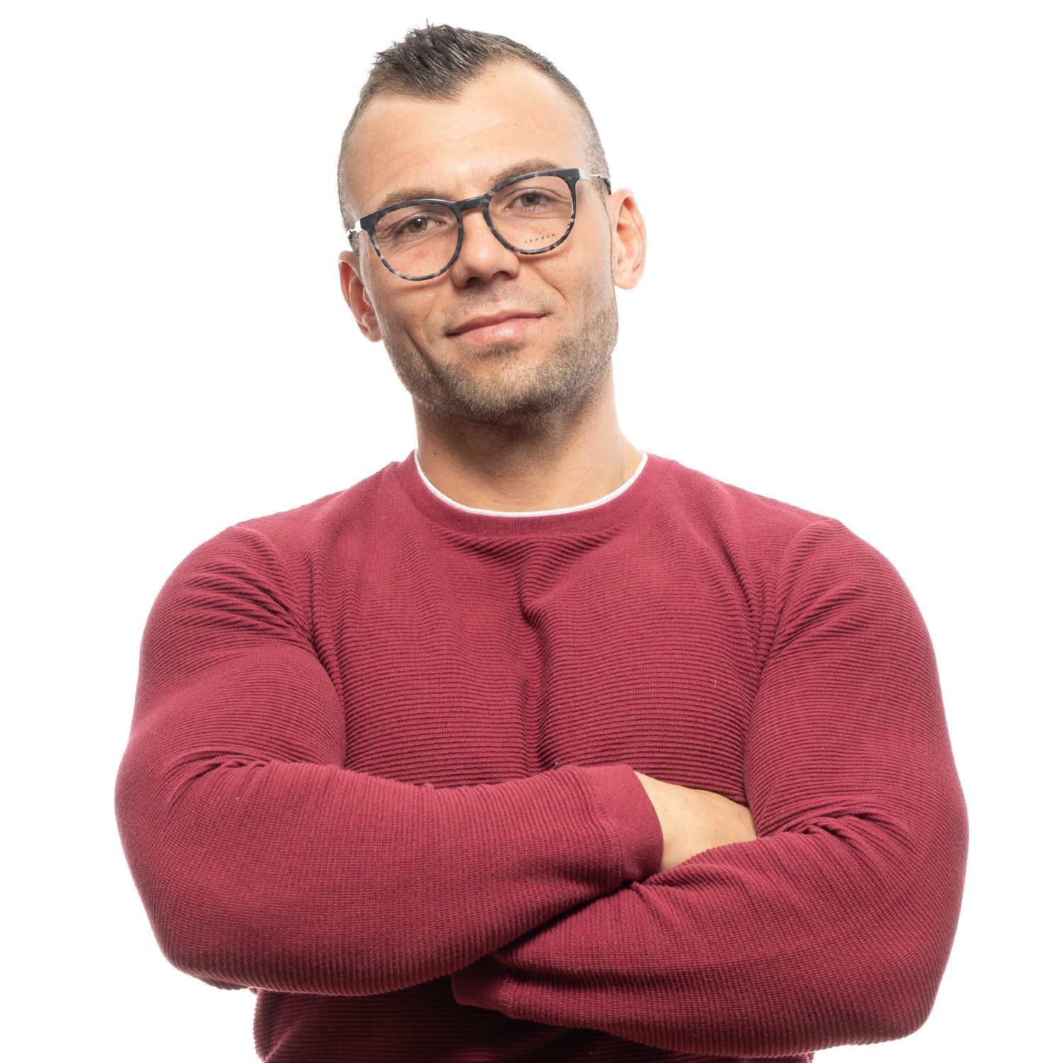Gray Plastic Glasses (Frames)
