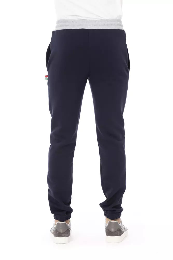 Blue Cotton Pant