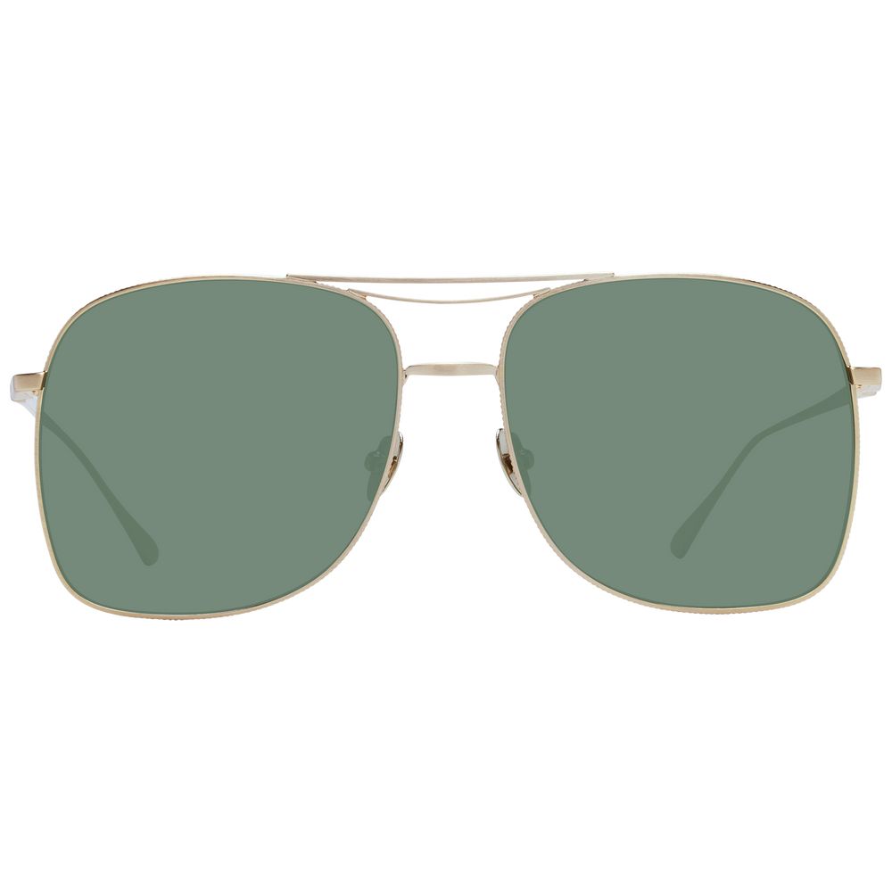 Gold Stainless Steel Sunglasses