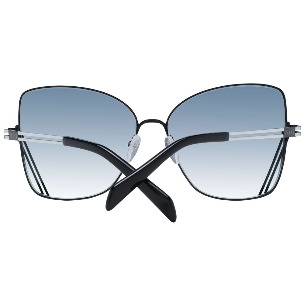 Black Metal Sunglasses