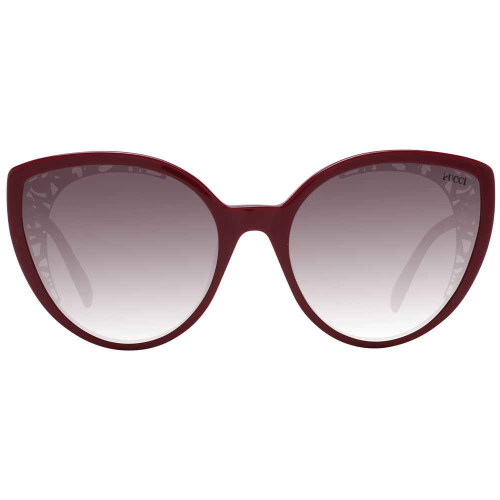 Red Plastic Sunglasses