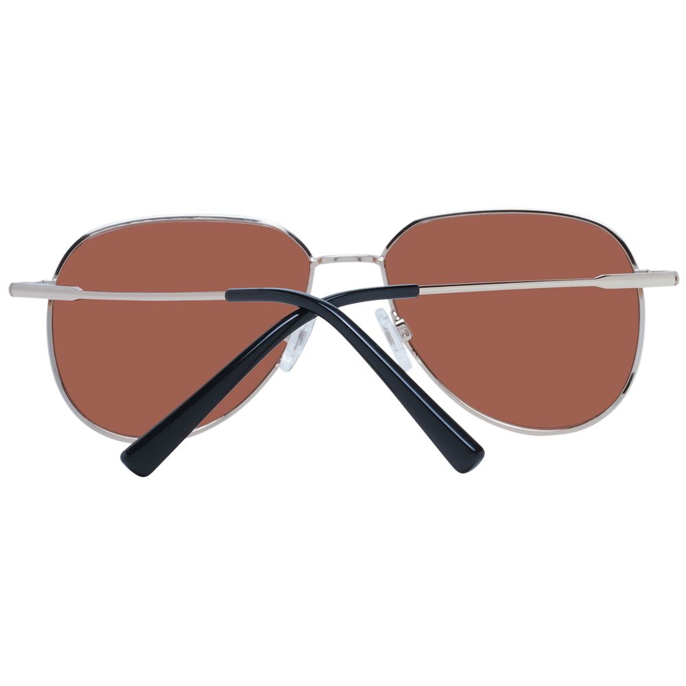 Rose Gold Metal Sunglasses