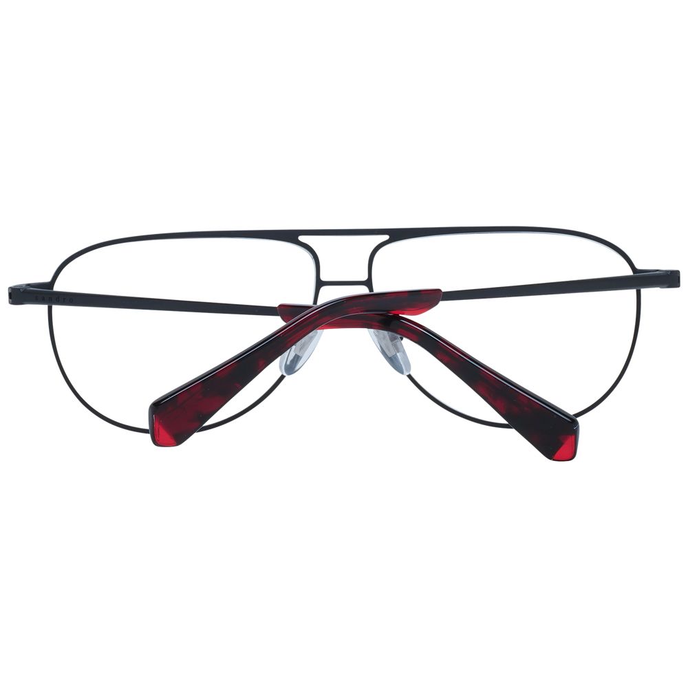Black Stainless Steel Glasses (Frames)