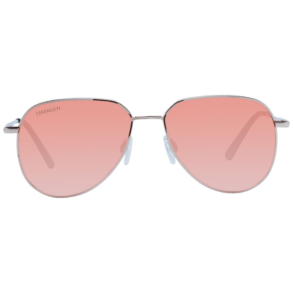 Rose Gold Metal Sunglasses