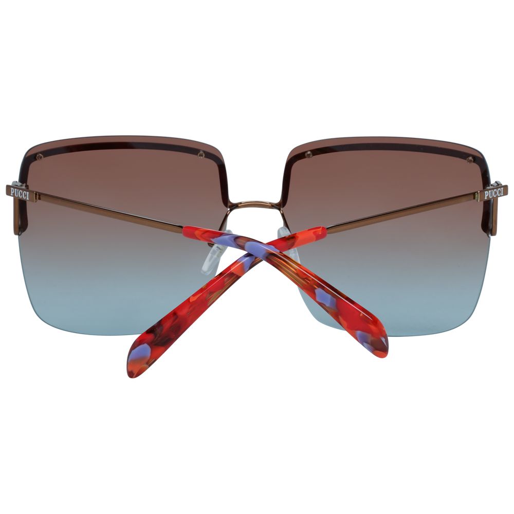 Bronze Metal Sunglasses
