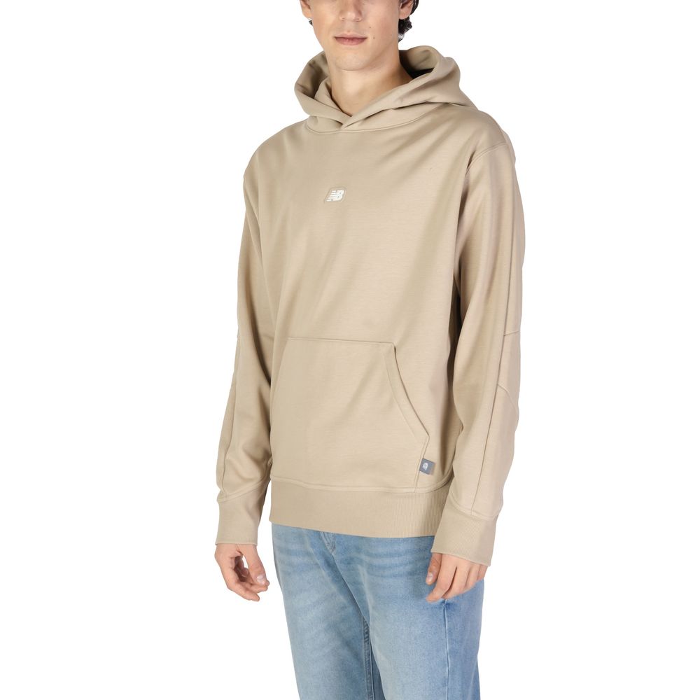 Beige Recycled Polyester Hoodie