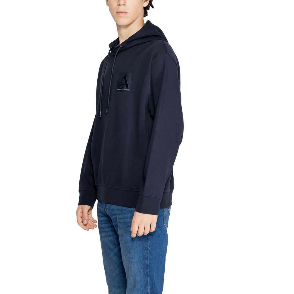 Blue Cotton Hoodie