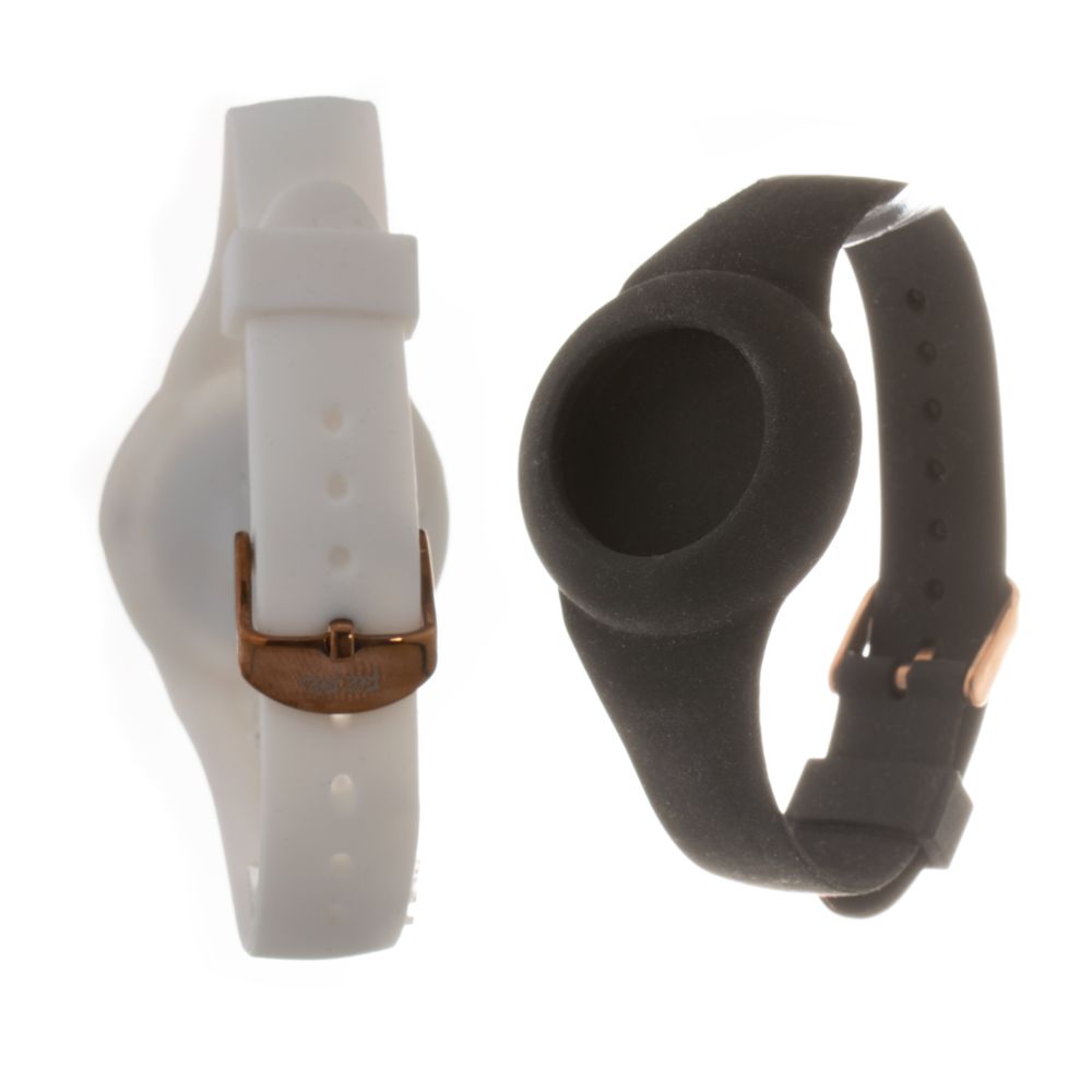 White Synthetic Bracelet Watch