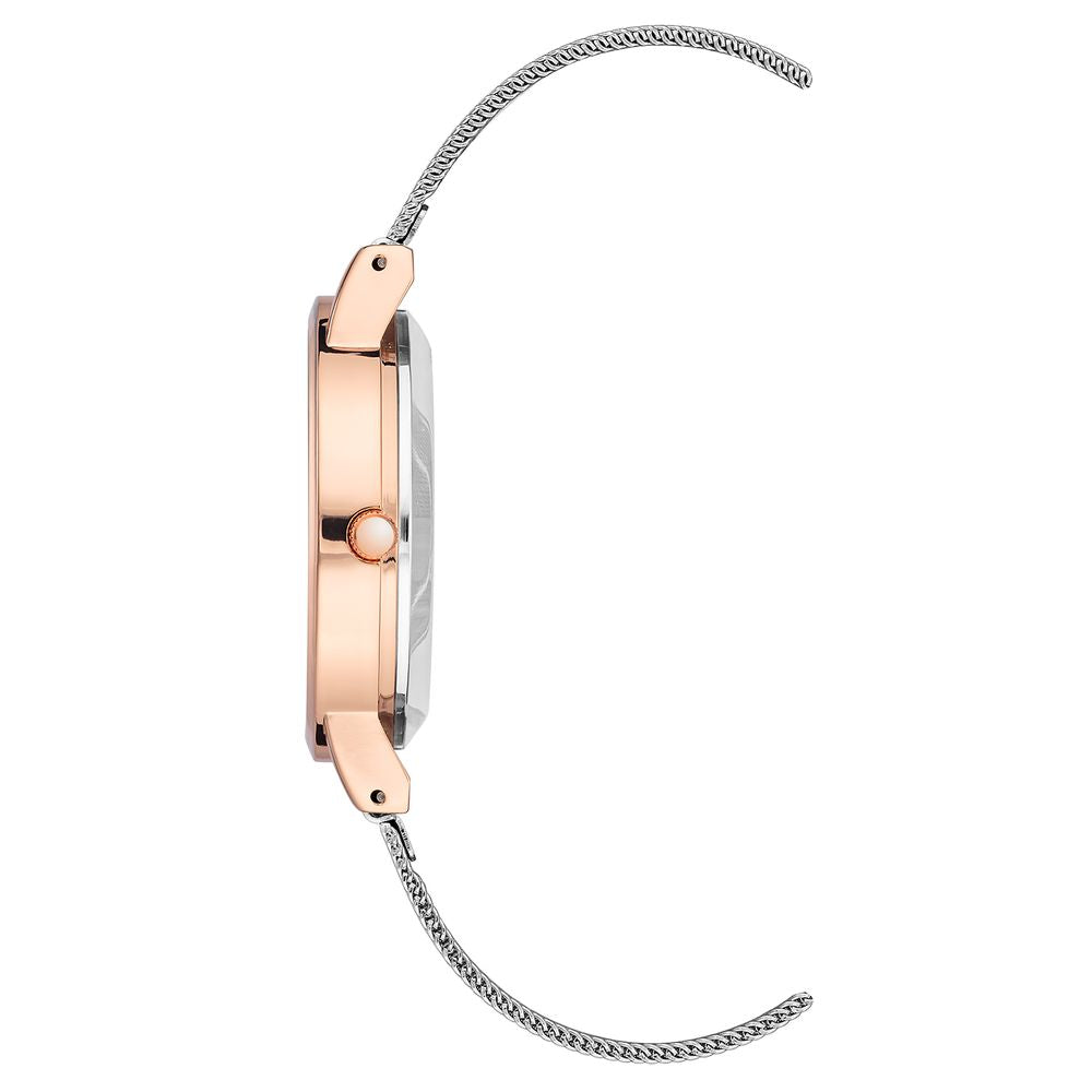 Silver Stainless Steel Dress Watch