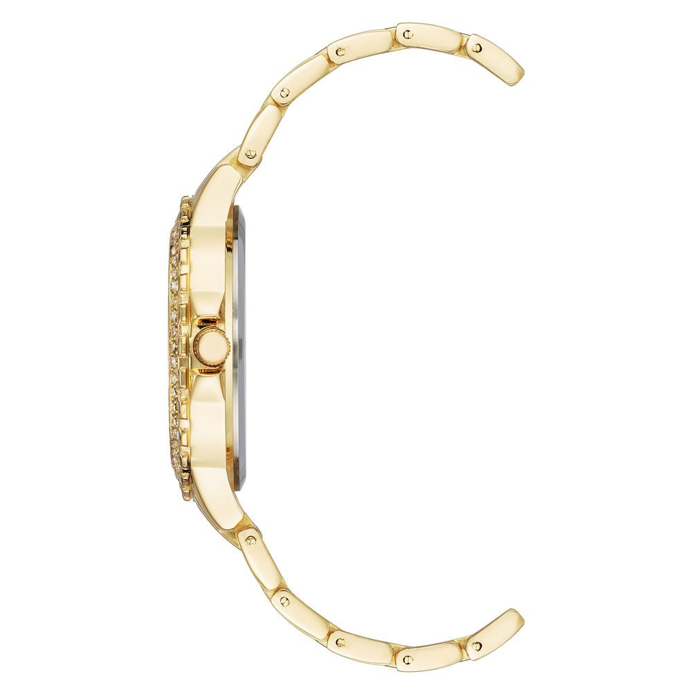 Gold Metal Dress Watch