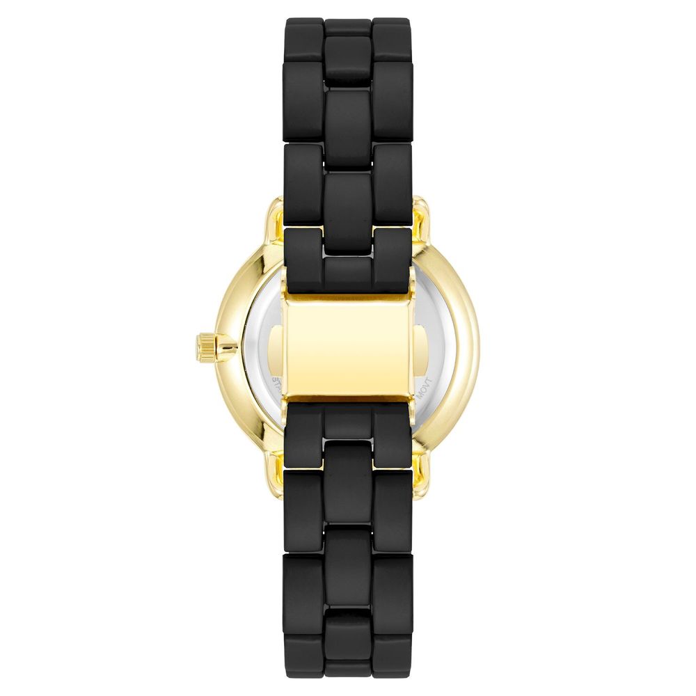 Black Metal Dress Watch