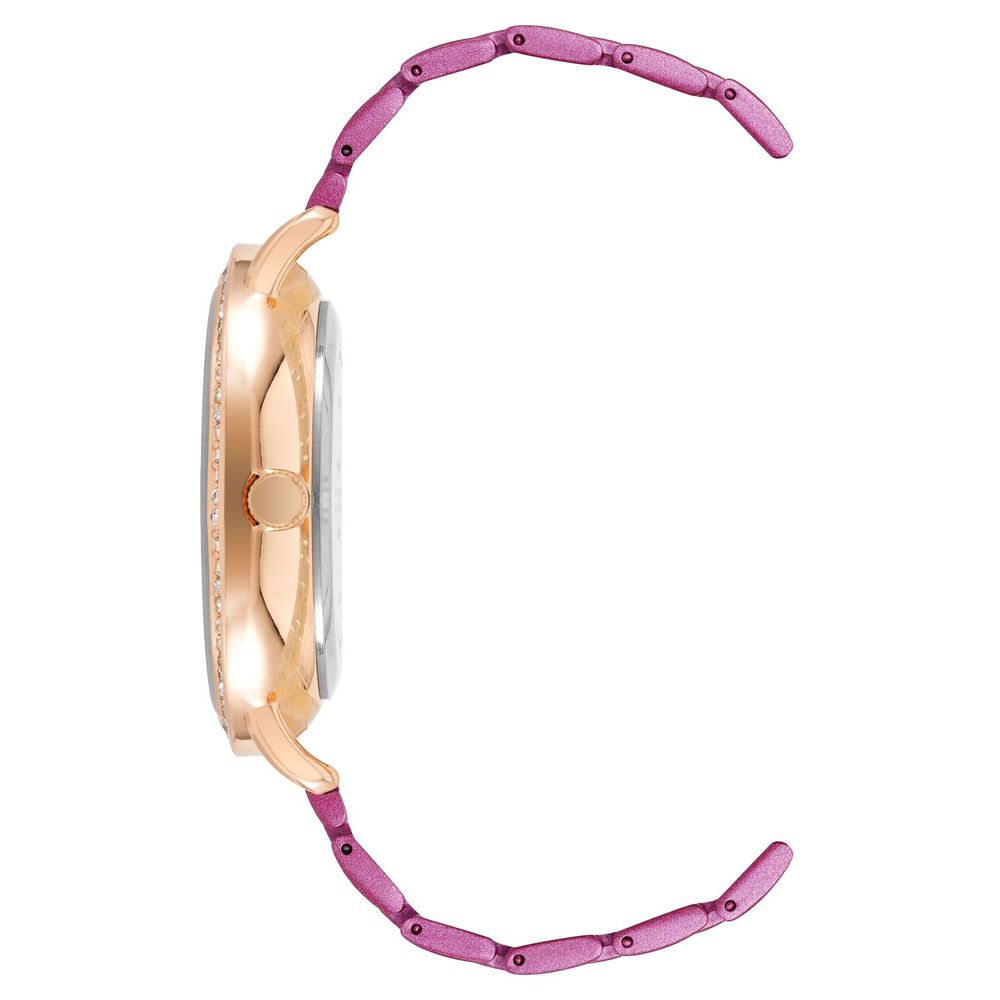 Multicolor Metal Dress Watch