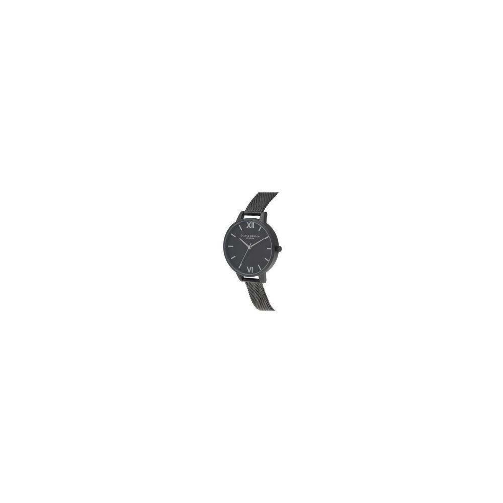 Black Stainless Steel Dress Watch