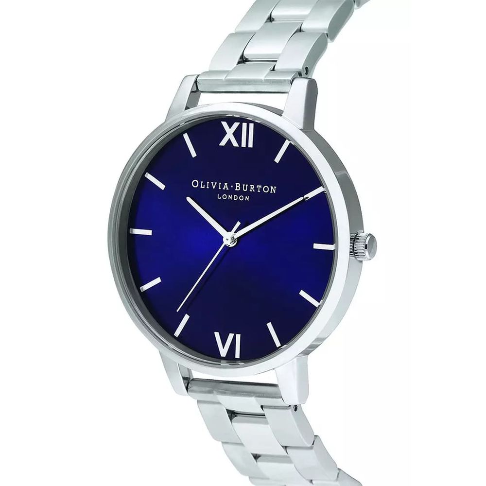 Silver Stainless Steel Dress Watch
