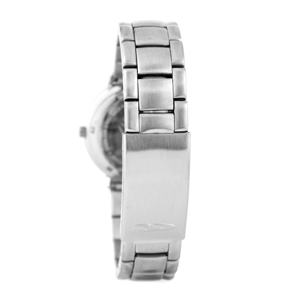 Silver Stainless Steel Dress Watch