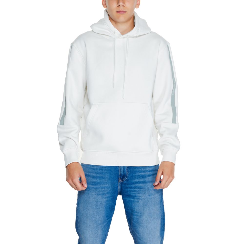 Cream Cotton Hoodie