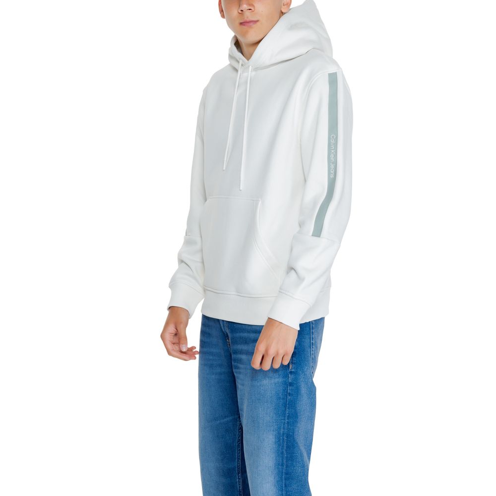 Cream Cotton Hoodie