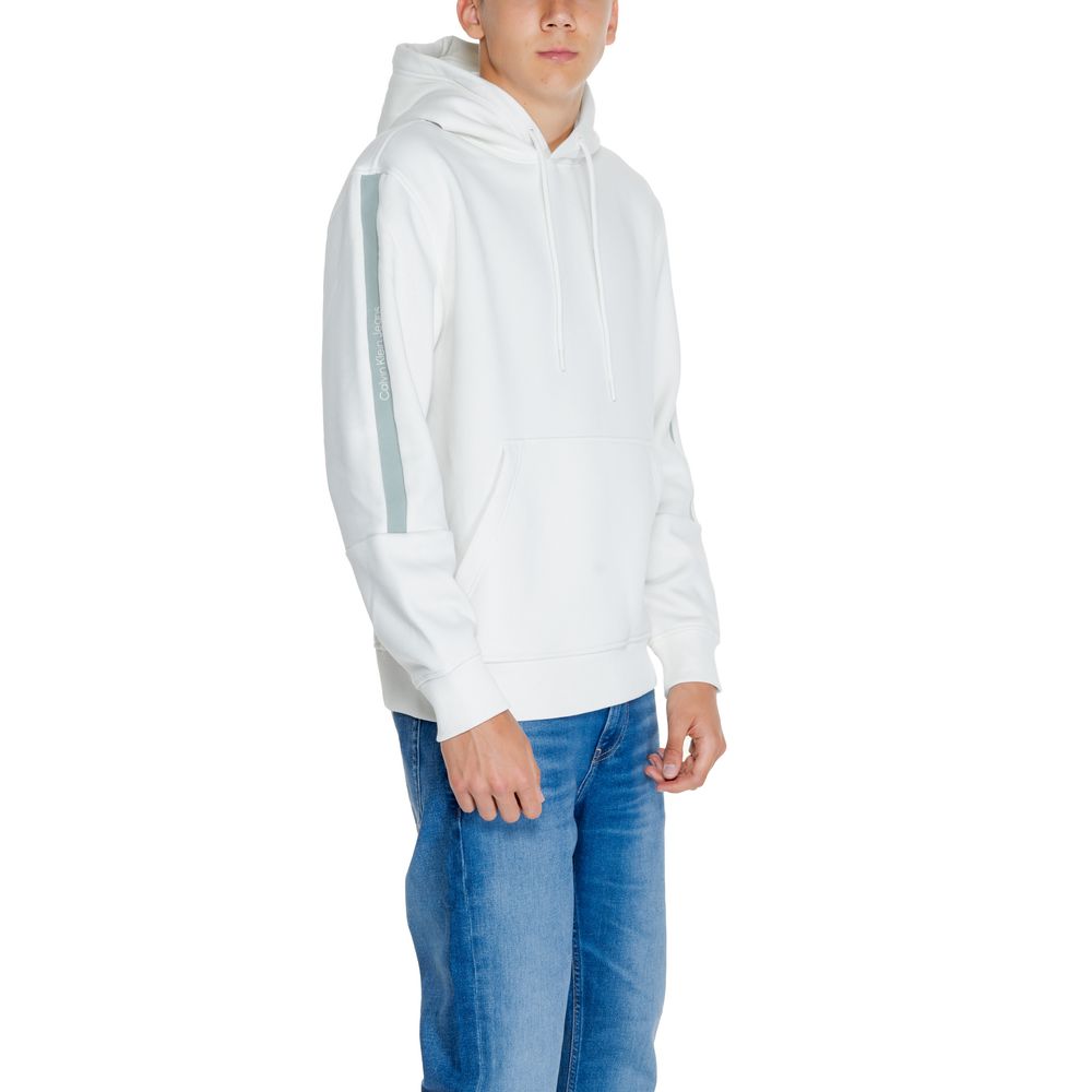 Cream Cotton Hoodie
