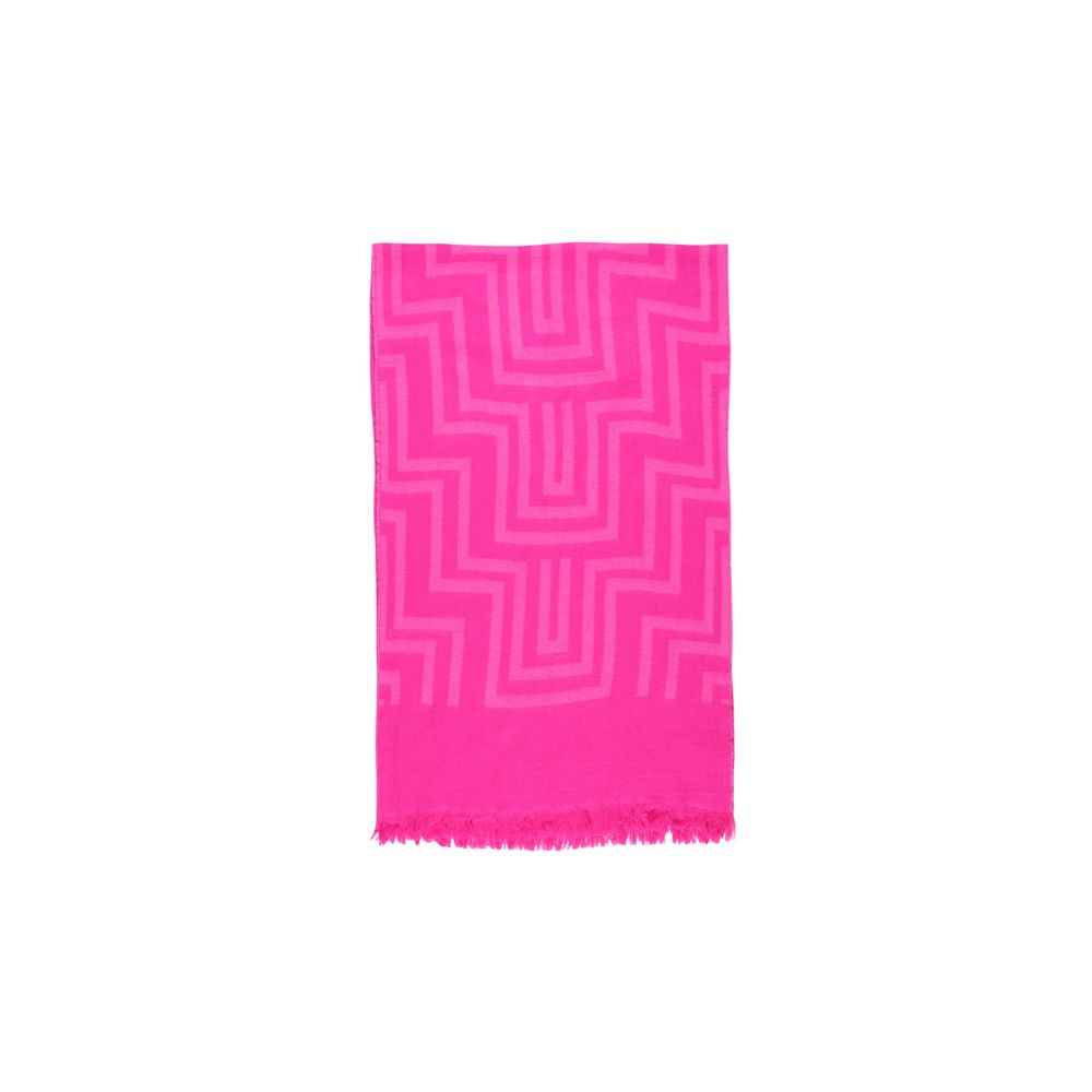 Pink Marabou Scarf