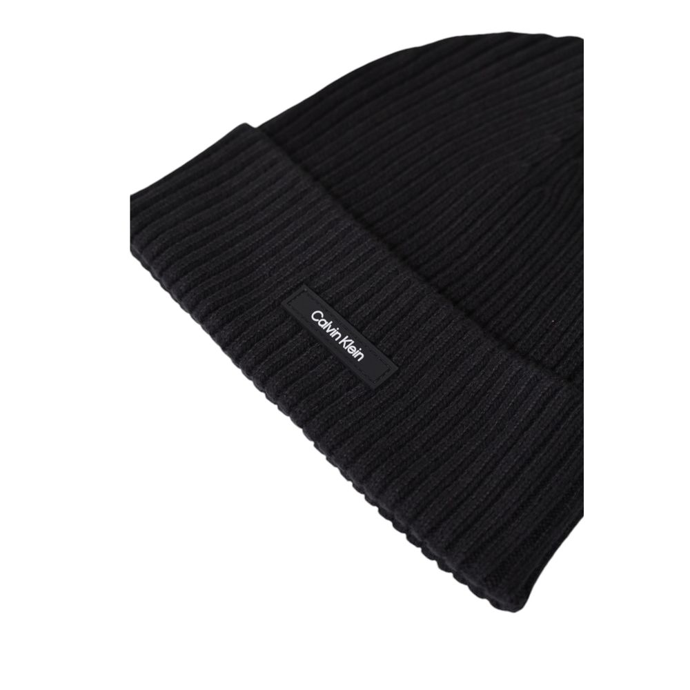 Black Organic Cotton Cap (Baseball Hat)