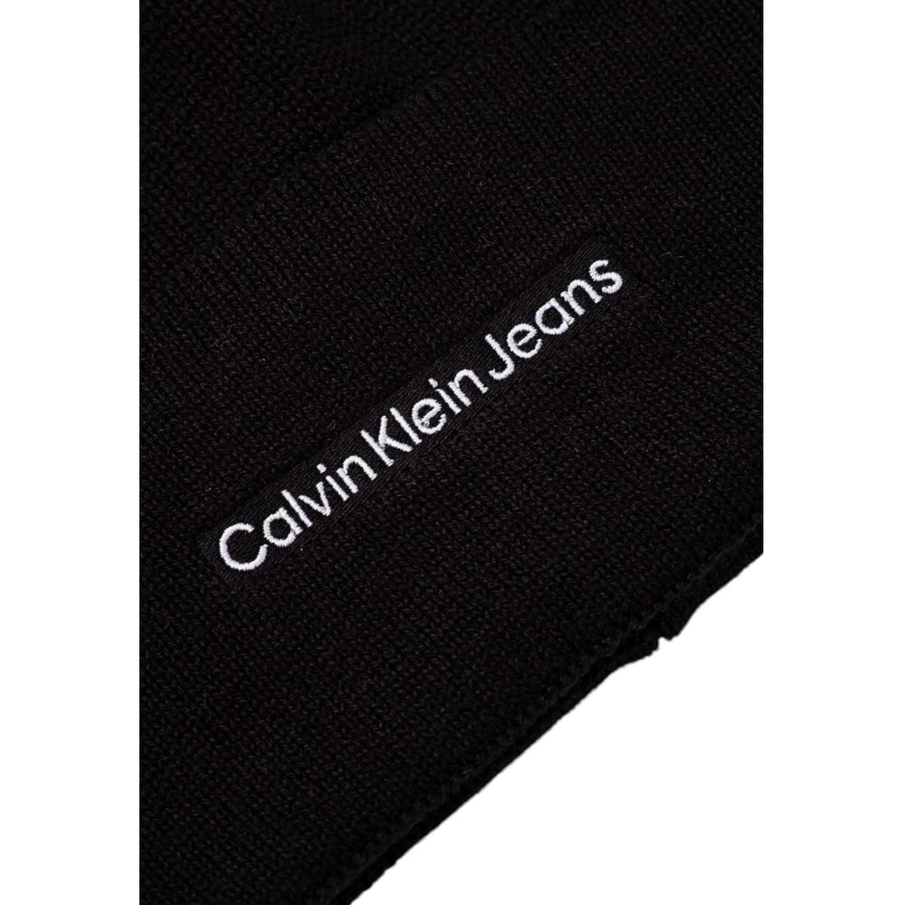 Black Cotton Cap (Baseball Hat)